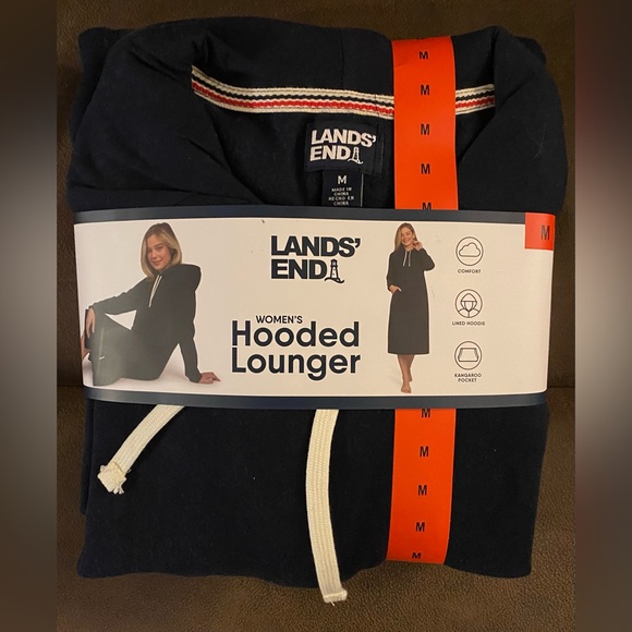Lands' End Ladies' Hooded Lounger - Picture 2 of 5